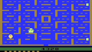 Atari 2600 Longplay [002] Pac-Man screenshot 3