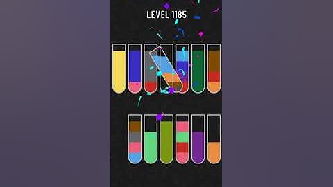 water sort puzzle - level 1185