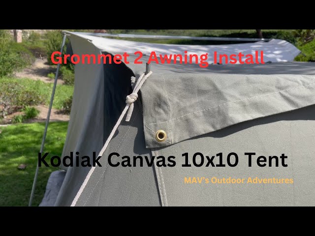 Kodiak Canvas Tent Repair #kodiakcanvastent 