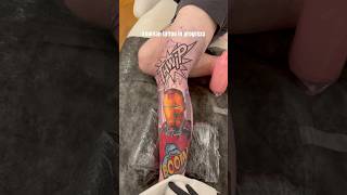 Gonna be a real fun leg sleeve to work on! #ironman #tattooartist #tattoostudio #marvel #popculture