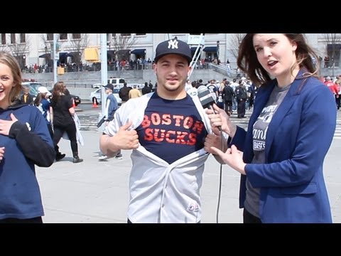red sox vs yankees fans