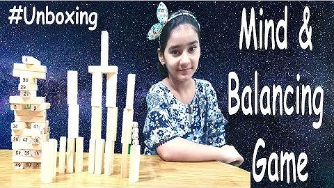 Mind and Balancing Game II  Jenga || Best Gifts for Kids on Birthday & Surprise Gifts II