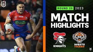 NRL 2023 | Newcastle Knights v Wests Tigers | Match Highlights