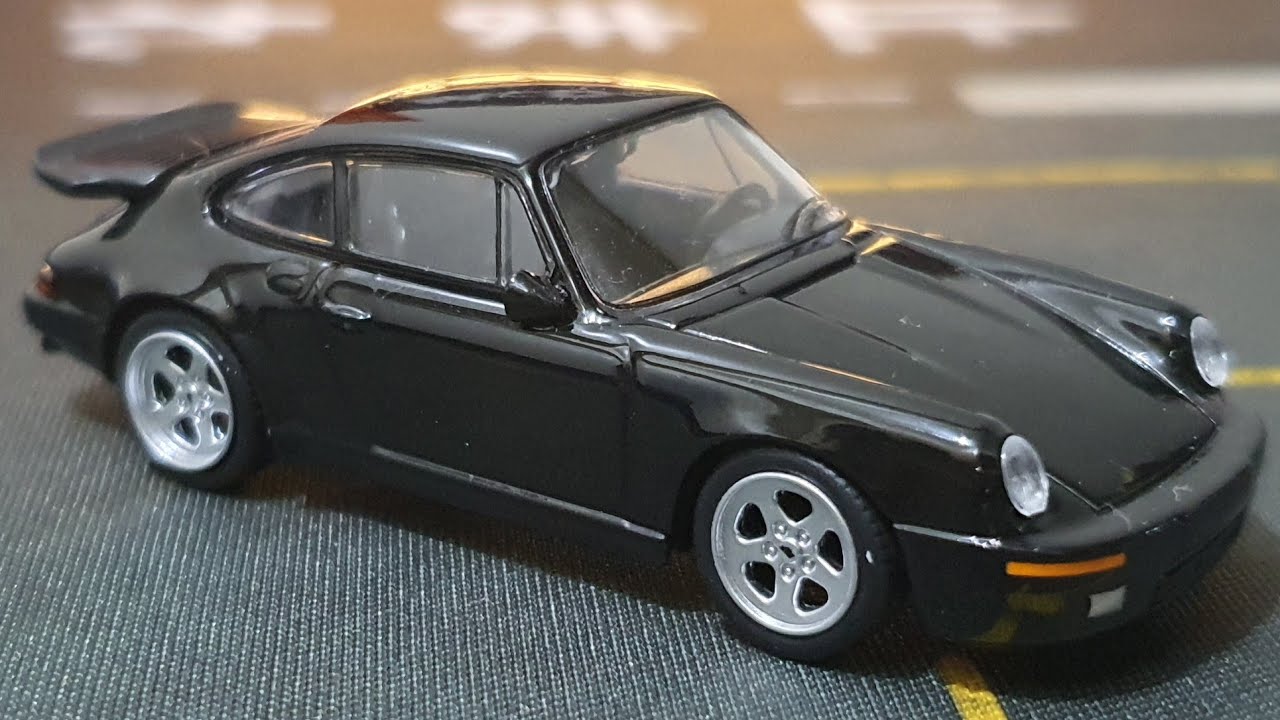 MINI GT 1:64 RUF CTR BLACK 1987 - AG TOY CARS
