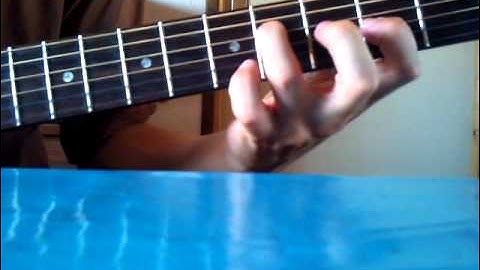 Guitar tutorial: Open your eyes - The light. Caldwell, Common, Dwele.