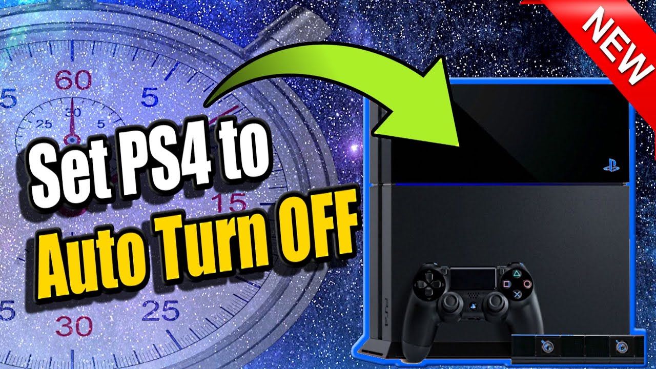 How to PS4 Auto Turn OFF (PS4 Power Saving Tips - YouTube