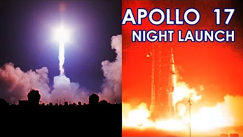 APOLLO 17 - Night Launch [HD] (1972/12/07) -  Euge...