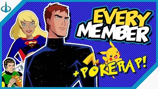 The Legion of Super-Heroes: ALL MEMBERS + Pokerap! (DCAU)