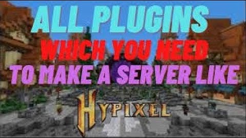 How To Make A Minecraft Server Like Hypixel In Aternos Part-2