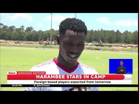 Harambee Stars trains hard for the four-nation tournament in malawi