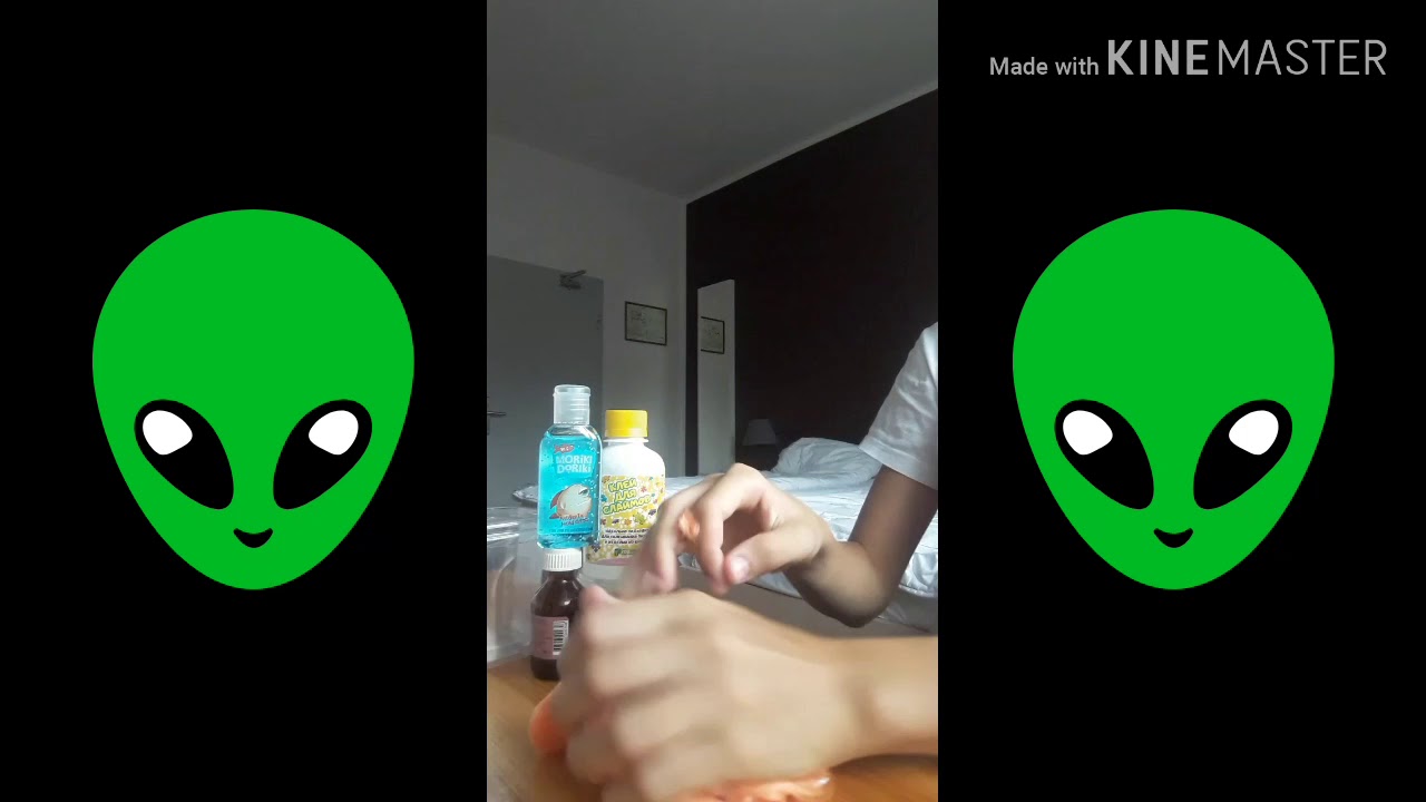 Тестируем клея для слаймов😱/Alien slime 👽❤/Делаем базу