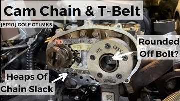 [EP10] Timing Belt & Cam Chain Replacement (Rounded Off Cam Nut) - Golf GTI Mk5