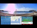 【大寒波】江の島 片瀬海岸 お天気情報：Enoshima KataseCoast WeterInformation