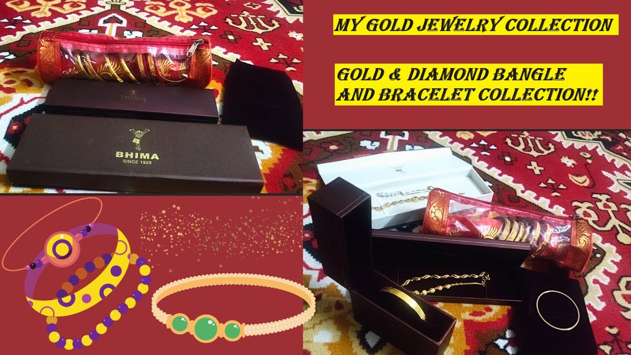 My Gold & Diamond Jewelry Collection💃✨ || Gold Bangles & Bracelet Design🪙🪙 || Most Requested Video🙏🙏