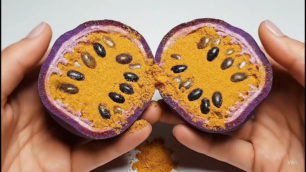 Colorful Sand Fruits Cutting ASMR | Hyper-Realistic Crumble Sounds