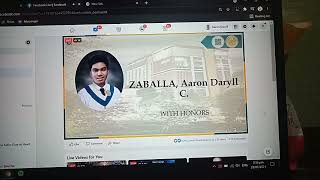 Congrats Kuya Aaron UST senior high with Honor Graduation!