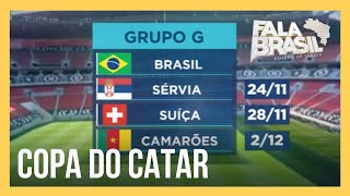 Brasil fica no Grupo G da Copa do Mundo e estreia contra a Sérvia -  Esportes - Campo Grande News