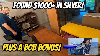 Found $1000+ in Silver in a Junk Removal Job!