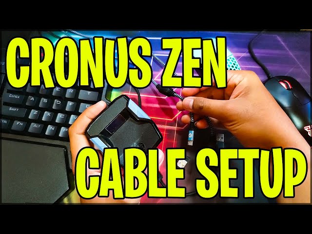 Cronus Zen Setup For PC using Mouse and Keyboard 