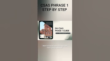 Confused About DU CSAS Form? 😰 Watch This Before You Submit! #csas2025 #duadmissions2025