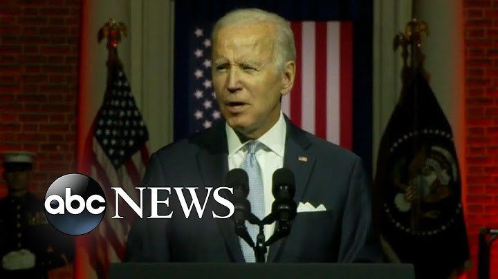 President Biden warns of ‘threats to democracy’