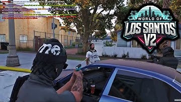 World of Los Santos V2 On Demon Time Part 5 | Los Santos Roleplay Server | Glock With A Switch