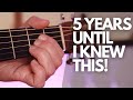 The chord trick famous players use all the time