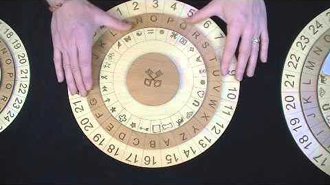 Cipher Wheels Jumbo for Escape Rooms