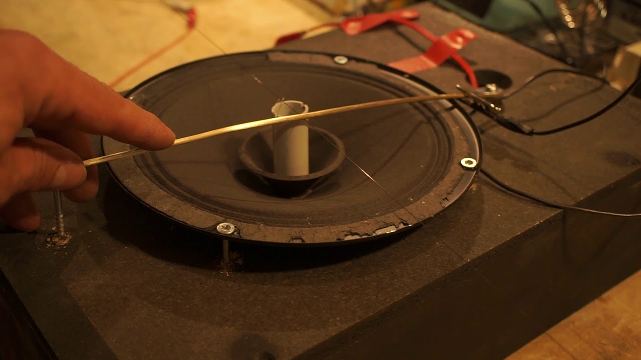 Building and playing a Noise/Stringinstrument