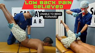 CHIROPRACTIC Therapy for * LOW BACK * Pain: The TREATMENT You Need!