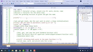 COP 2220 program 7 video 2