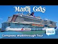 Carnival Mardi Gras | Full Ship Walkthrough Tour