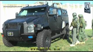 Alpine Armoring Pit Bull VX Armored SWAT Truck