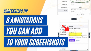 Adding Annotations to Your Screenshots using the ScreenSteps Desktop Editor