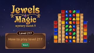 #217 Jewels Magic Mystery Match3 screenshot 5