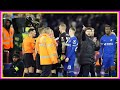 Chelsea swarm referee after late Axel Disasi disallowed goal!