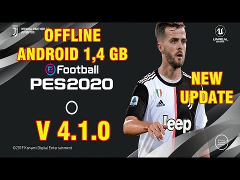eFootball PES 2020 Mobile V4.1.0 Android Offline New Patch Transfers Update + New Kits Best Graphics