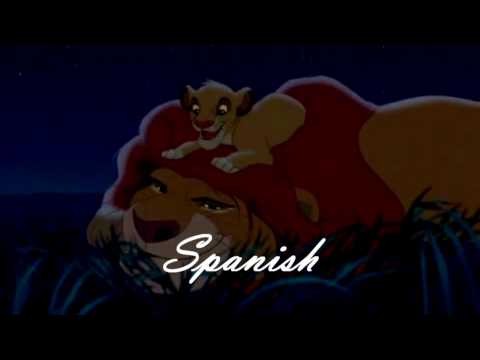 Brazilian Portuguese Mufasa: Vem cÃ¡! Simba: Ah, nÃ£o! NÃ£o! Cantonese Czech Mufasa: PojÄ sem Simba: Oh,nech mÄ,ne. ChyÅ¥ si mÄ. MÃ¡m tÄ. Danish Mufasa: Kom her du. Simba: Nej! Nej! Kom her! Fange! English Mufasa: Come here, you. Simba: Oh, no! No! Oh, come here... Hah! Gotcha! Finnish Mufasa: Tule tÃ¤nne! Simba: Ei, ei! Anna tulla! Sainpas! French Mufasa : Allez viens, garnement! Simba : Oh non, non ! Tu vas voir! J't'ai eus! German Mufasa: Komm her du Simba: Ohï»¿ nein! Nein! Nein! Hab ich dich! Greek Hebrew Hungarian Mufasa: Na, gyere fiÃº Simba: Ne apa,ï»¿ ne csinÃ¡ld Italian Mufasa: Vieni qui piccolo! Simba: Oh no,no! Tiï»¿ prendo! Japanese Mufasa: ãã¡ã¸æ¥ãã(Kochi e koi) æ¥ãã¦ããã(Koi, temee) Simba: ããã ï¼æ­¢ãã¦ãï¼ããã ãï¼å¾ã£ã¦ï¼ãã¡ã ï¼(Iya da! Yamete yo! Iya da yo!ï»¿ Matte! Dame da!) Korean Norwegian Mufasa: Kom her gutt! Simba: Ãh nei, nei! Kom her! Der tok jeg deg! Polish Mufasa: ChodÅº no tu! Simba: Nie, nie!ï»¿ Ach! Russian Mufasa: Ð¸Ð´Ð¸ï»¿ ÑÑÐ´Ð° (idi syuda) Simba:Ð¾ Ð½ÐµÑ, Ð½ÐµÑ, Ð° Ð¿Ð¾Ð¿Ð°Ð»ÑÑ (o net, net a popalsya) Ð²Ð¾Ñ ÑÐ°Ðº (vot tak) Spanish Mufasa: Ven aquÃ­ cachorro! Simba:ï»¿ No! No! No! Papi no! Swedish Mufasa: Kom hit, du! Simba: Ãh, nej! Nej! Kom hit! Jag har dig! Â© Disney