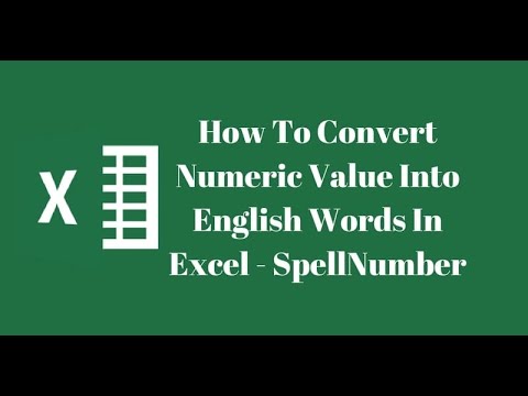 Excel Formula To Convert Numbers To Words In Rupees No Macro No Coding