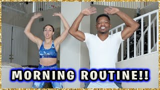 OUR NEW FAMILY MORNING ROUTINE WITH 3 BOYS! | The Beverly Halls