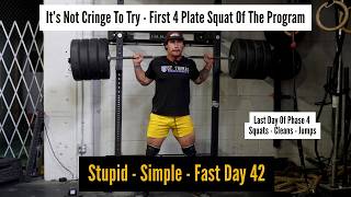 It’s Not Cringe To Try - First 4 Plate Squat Of The Program