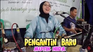 pengantin baru mutik nida ratu kendang bikin goyang