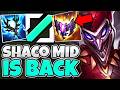 I AM ADDICTED TO PLAYING SHACO MID! (MY NEW ROLE?)