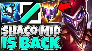 I AM ADDICTED TO PLAYING SHACO MID! (MY NEW ROLE?)