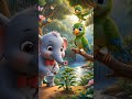 Golu Elephant and the Thirsty Plant | Moral Story for Kids