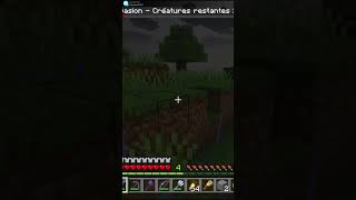 victoire contre un Raid (Normale) #minecraft #bossfightgaming #miniboss #gaming