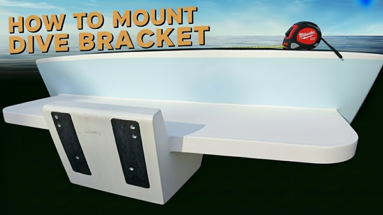 Как правильно установить кронштейн для дайвинга