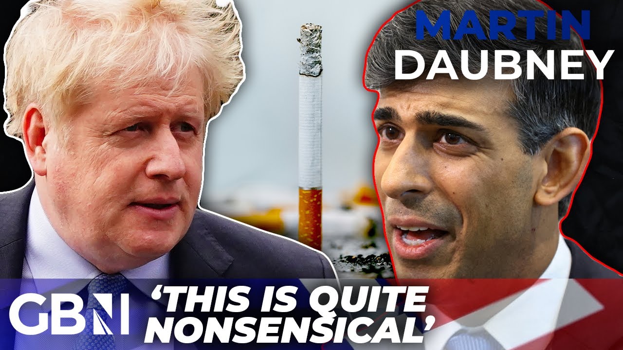 ‘NONSENSICAL’: Boris Johnson GRILLS Rishi Sunak’s smoking ban plans | Benedict Spence