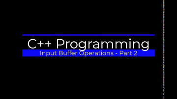 Input Buffer Part 2