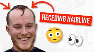 How to cut a Receding Hairline 👴🏼